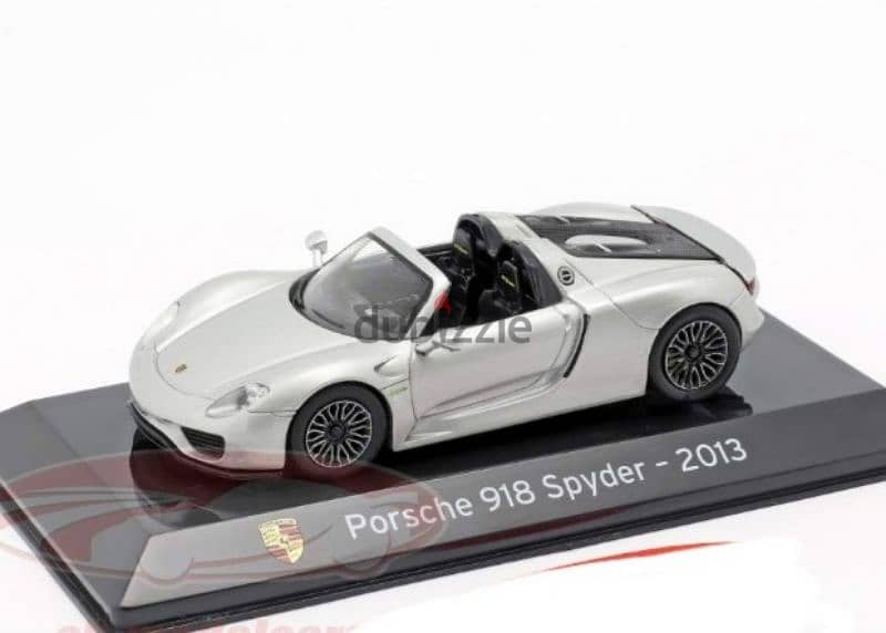 Porsche 918 Spyder (2013) diecast car model 1;43. 0