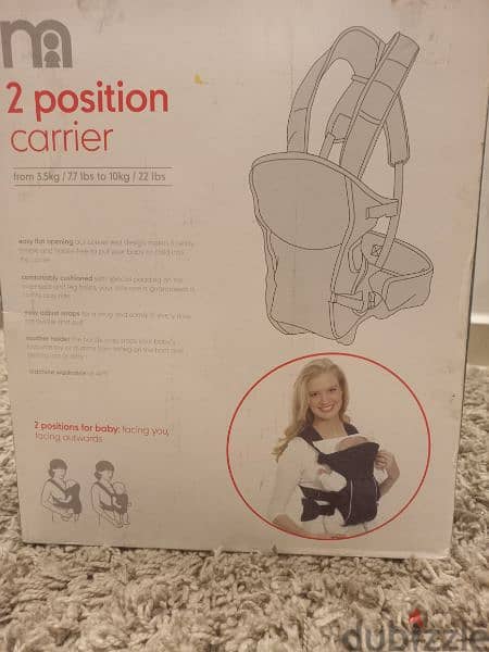 Mother care 2 position Baby carrier Like new 2