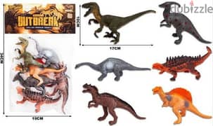Dino Out Break The Dinosaurs Family Pack Of 6