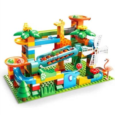 Feelo Marble Run Building Blocks 171 Pcs