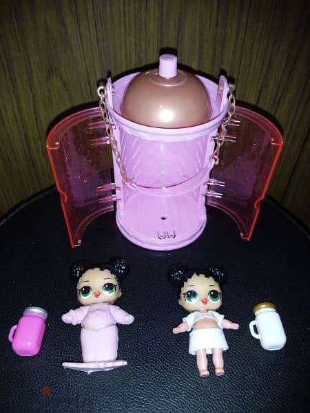 2 LOL MGA Gorgeous Small weared dolls +OMG box +2 Termos Cups, All=26$ 3