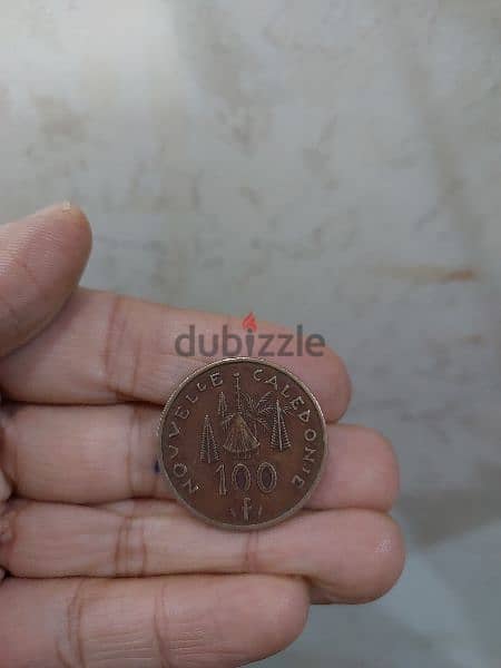 New Caledonia Bronze Coin year 1984 1