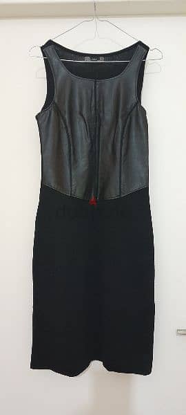 Zara Half leather Dress 0