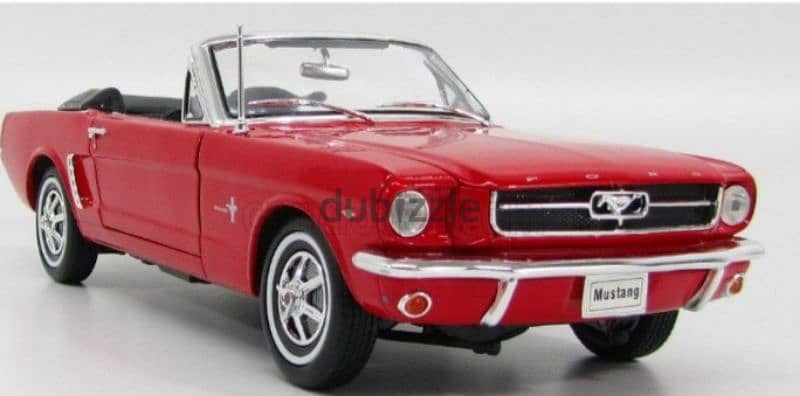 Ford Mustang Convertible (1964) diecast car model 1;18. 2