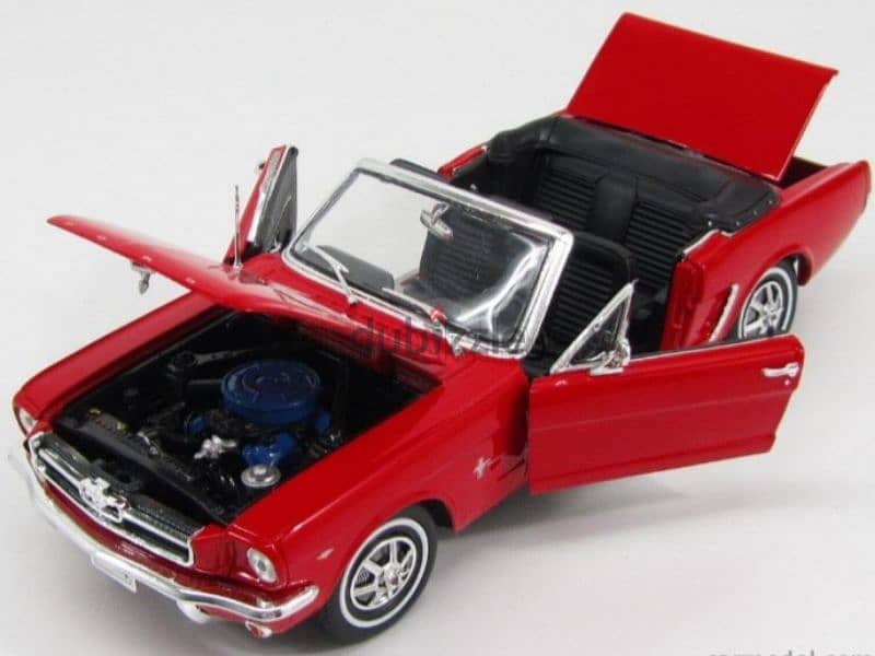 Ford Mustang Convertible (1964) diecast car model 1;18. 4
