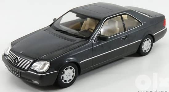 Mercedes 600 SEC diecast car model 1;18.