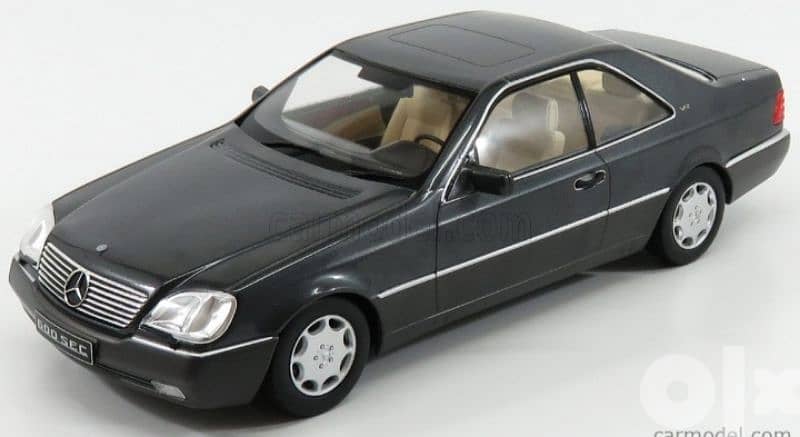 Mercedes 600 SEC diecast car model 1;18. 0