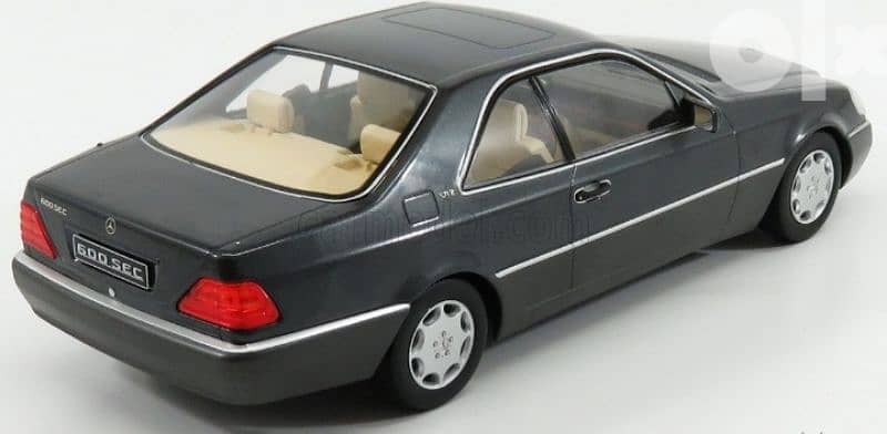 Mercedes 600 SEC diecast car model 1;18. 1