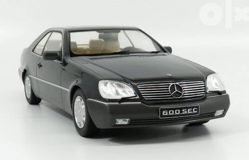 Mercedes 600 SEC diecast car model 1;18. 4