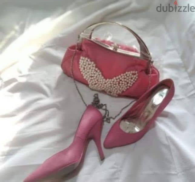 handbag and set shoes 38 and bag only pink 3