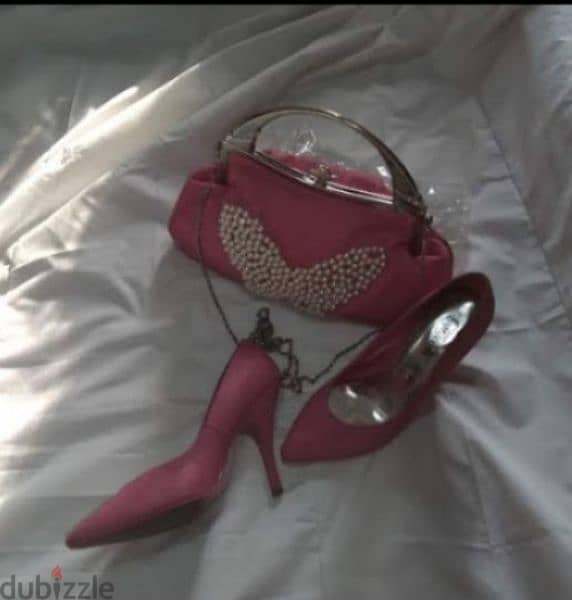 handbag and set shoes 38 and bag only pink 4