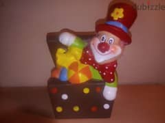 clown box porcelaine small moneykeeper