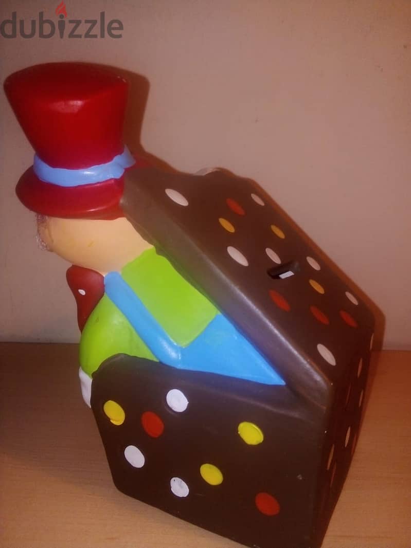 clown box porcelaine small moneykeeper 1