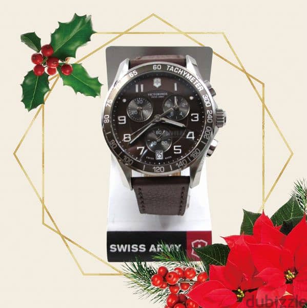 Swiss army outlet tachymeter watch