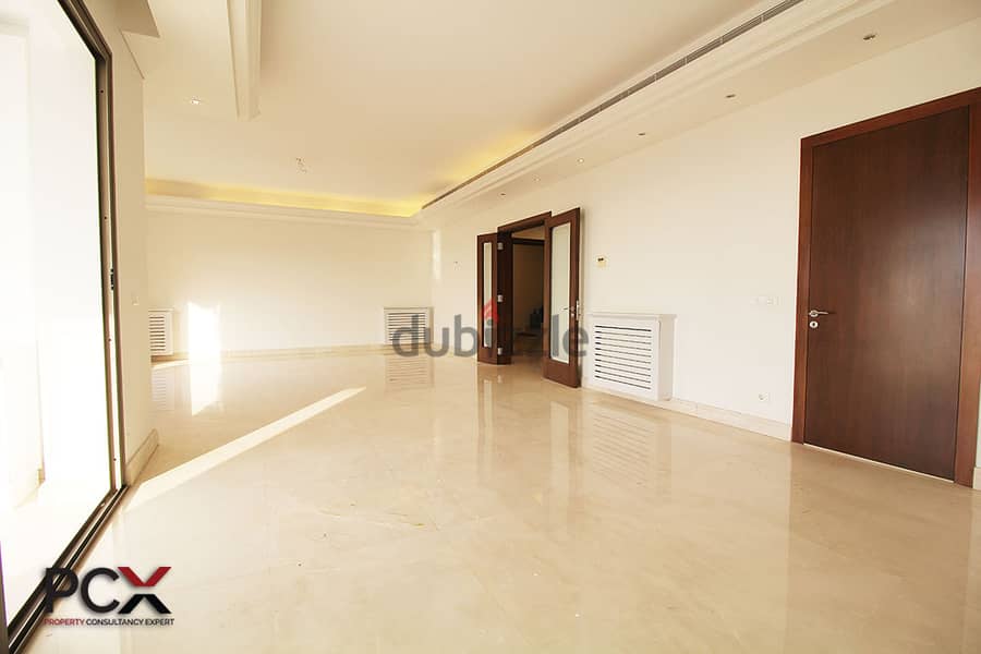 Apartment For Rent in Baabda I Bacony I Semi-Furnished I Mountain View 2