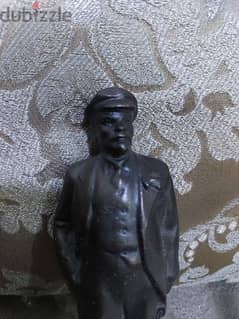 USSR Vladimir Lenin Bronze Statue 20 cm length & 750 grams weight 0