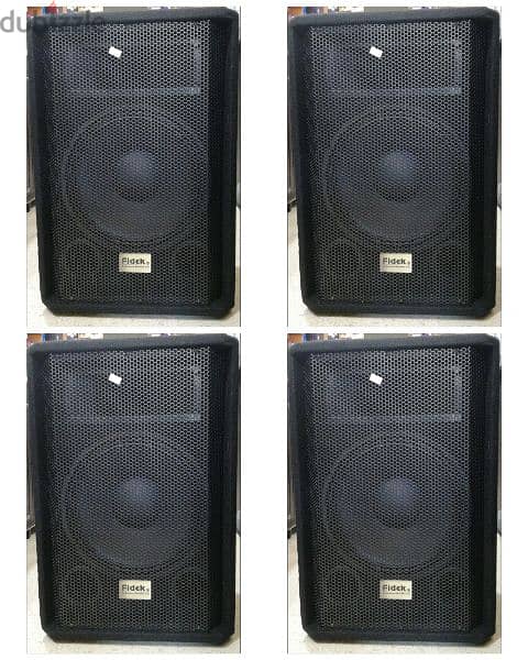 4 speaker fidek 12 inch passive khachab jded 0