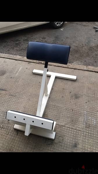 back extension for home & gym used like new 70/443573 RODGE 4