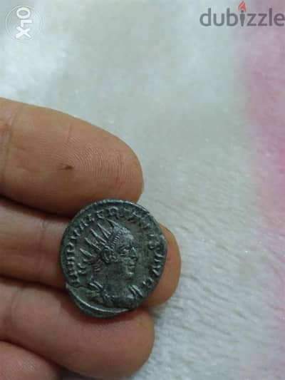 Ancient Roman silver Coin of Emperror Valerian& Gallienuis year 257 AD