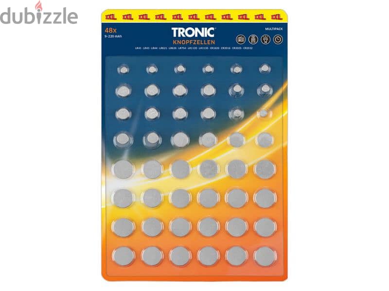 tronic/germanybutton cells 48-pack xxl 0