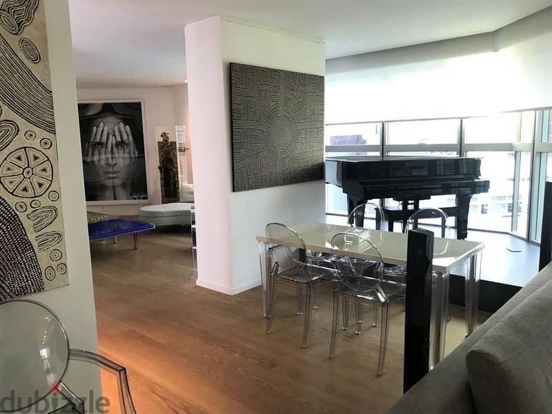 Apartment in Achrafieh with City and Partial Sea View +120 SQM Terrace 2