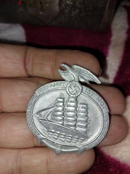 German Nazi Marine Medal 0