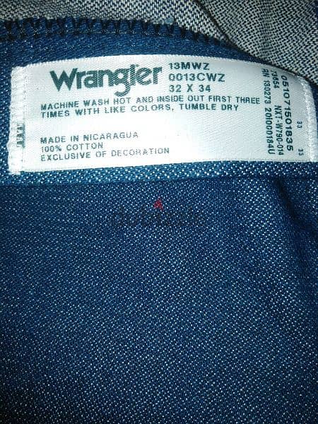 Wrangler original jeans womar size W32 L34 1