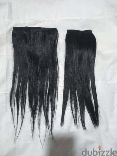 2 extentions 100%naturalما انصبغ من قبل ٤٥سم كل قطعة