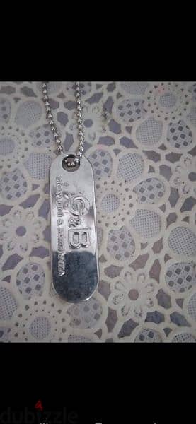 necklace G&B men stainless steel 6
