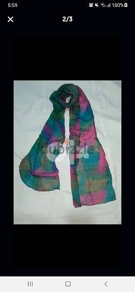 scarf foulard mlawan toul 180cm b 3ared 30cm 2