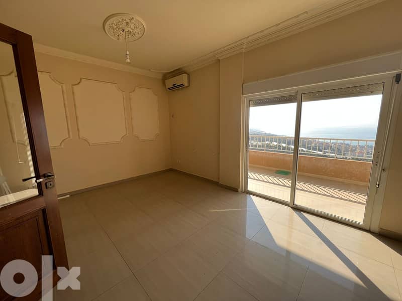 L10725-3-Bedroom Apartment With Sea-View For Rent in Blat Jbeil 3
