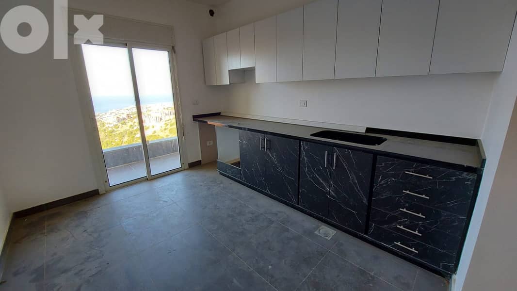 L10729-3-Bedroom Apartment With Sea-View For Rent in Jbeil 1