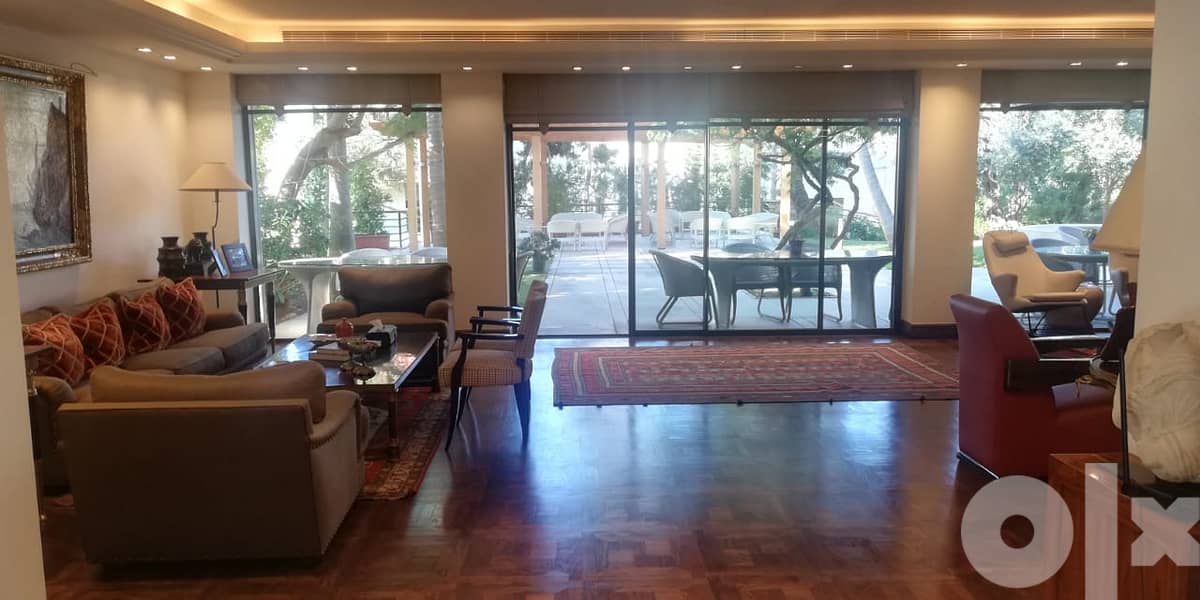 L10737-Luxurious High-End Duplex For Rent With Garden In Rabieh 14