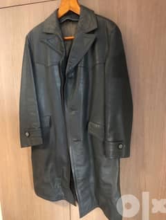 Leather Coat معطف جلد