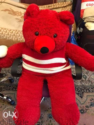 Red teddy bear دبدوب احمر