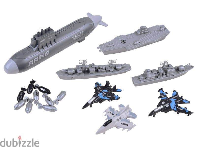Top, Super Army, Sea Vehicle Collection 1