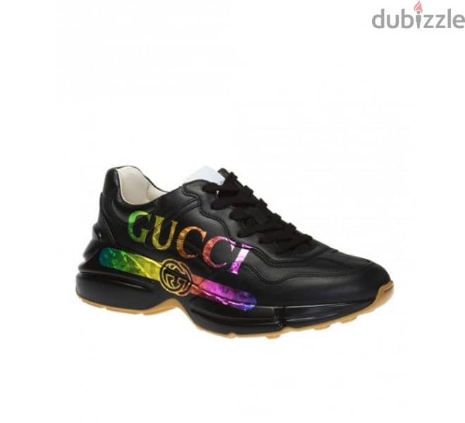 GUCCI shoes chunky rythton sneakers with logo 2