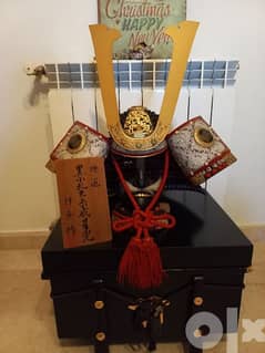 Japanese Samurai Kubuto Helmet and Mask