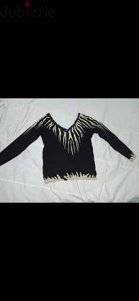 women sweater beige with black s to xxL 5