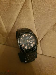 EMPORIO ARMANI  CERAMICA black watch 0