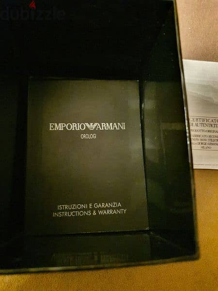 EMPORIO ARMANI  CERAMICA black watch 15