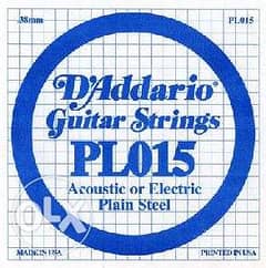 D'addario Guitar Strings 0