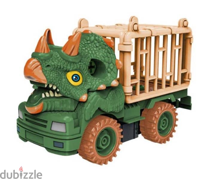 Triceratops Model Dino Truck 1