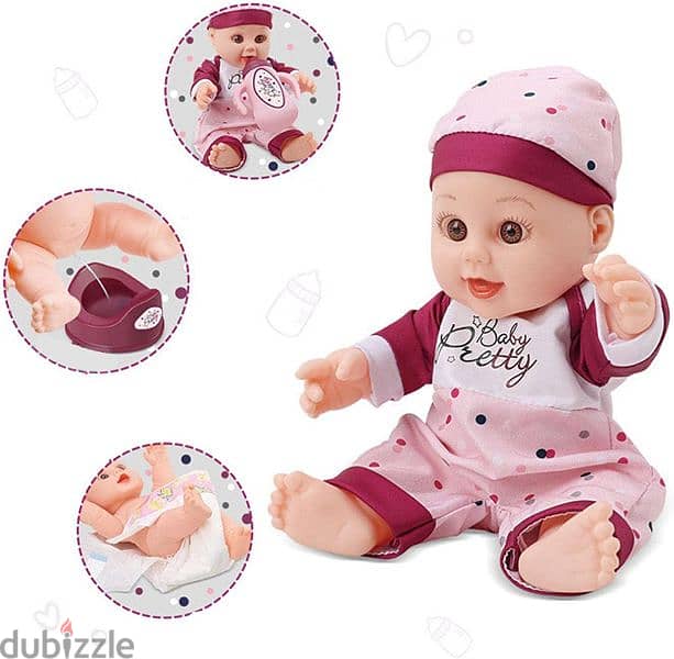 Newborn Baby Doll With Accessories 1