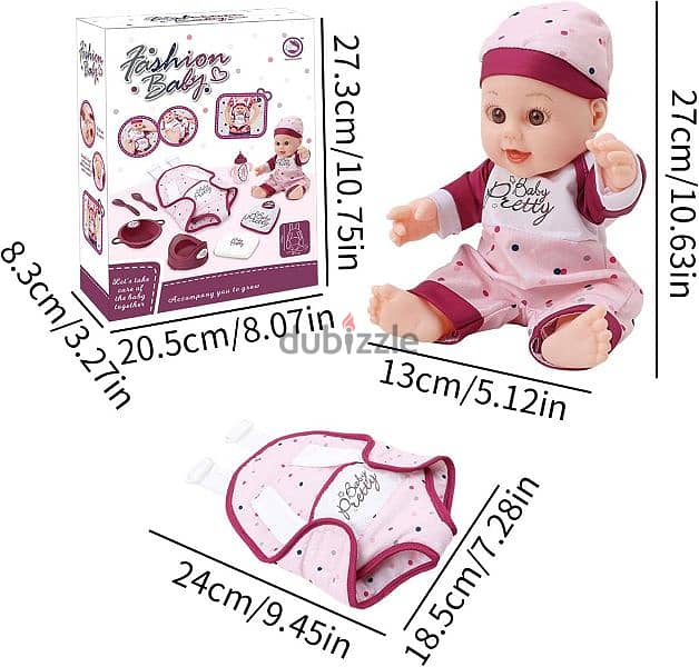 Newborn Baby Doll With Accessories 2