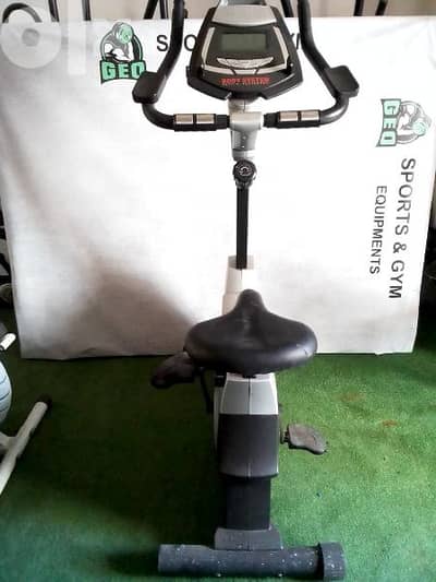 BODYSYSTEM GYM BIKE like new 03027072  مكنة كارديو لحرق الدهون