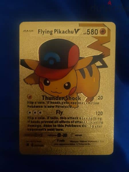 Pikachu Pokémon Golden Cards 2