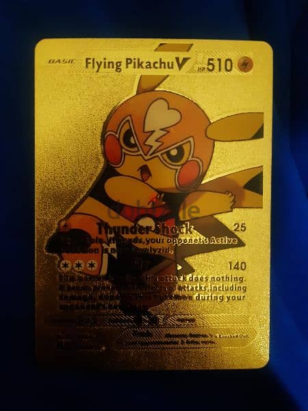Pikachu Pokémon Golden Cards 4