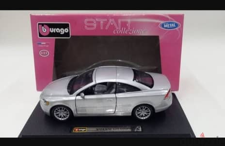 Volvo C70 Coupe diecast car model 1;24.