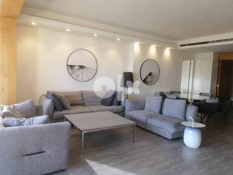 L10756-3- Bedroo A m Furnished Apartment for Rent In Achrafieh 1